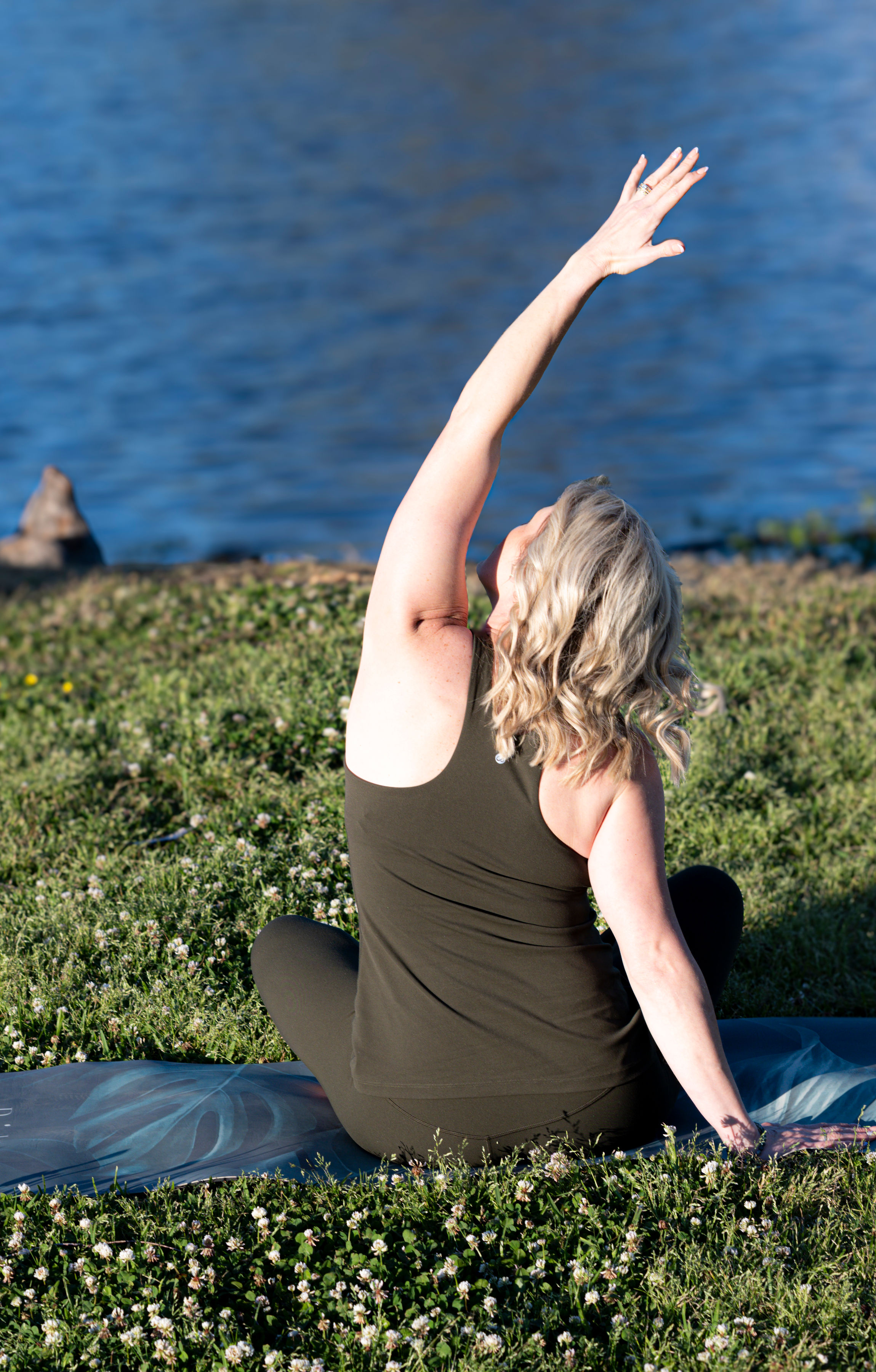 Mobile yoga session in Monroe Louisiana